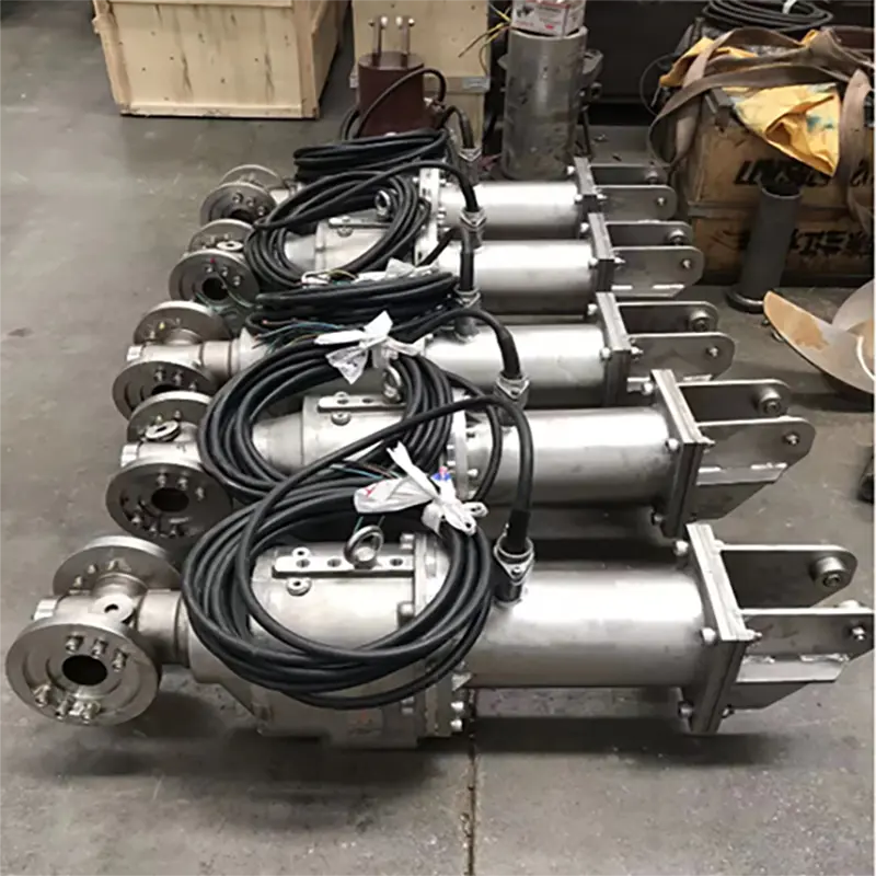 a 304 stainless steel flow pusher(2)