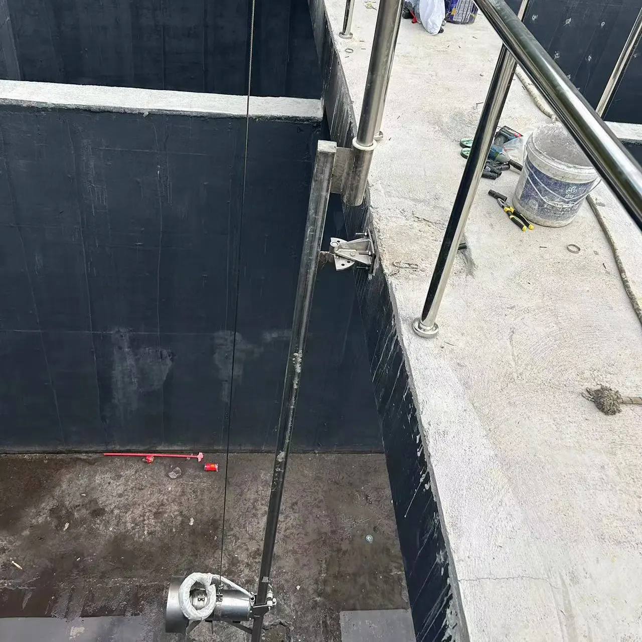 潛水攪拌機安裝