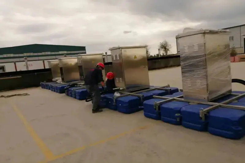 Heilongjiang Daqing purchased micro-nano aerators and plug flow aerators from Nanjing Lanjiang. Product introduction