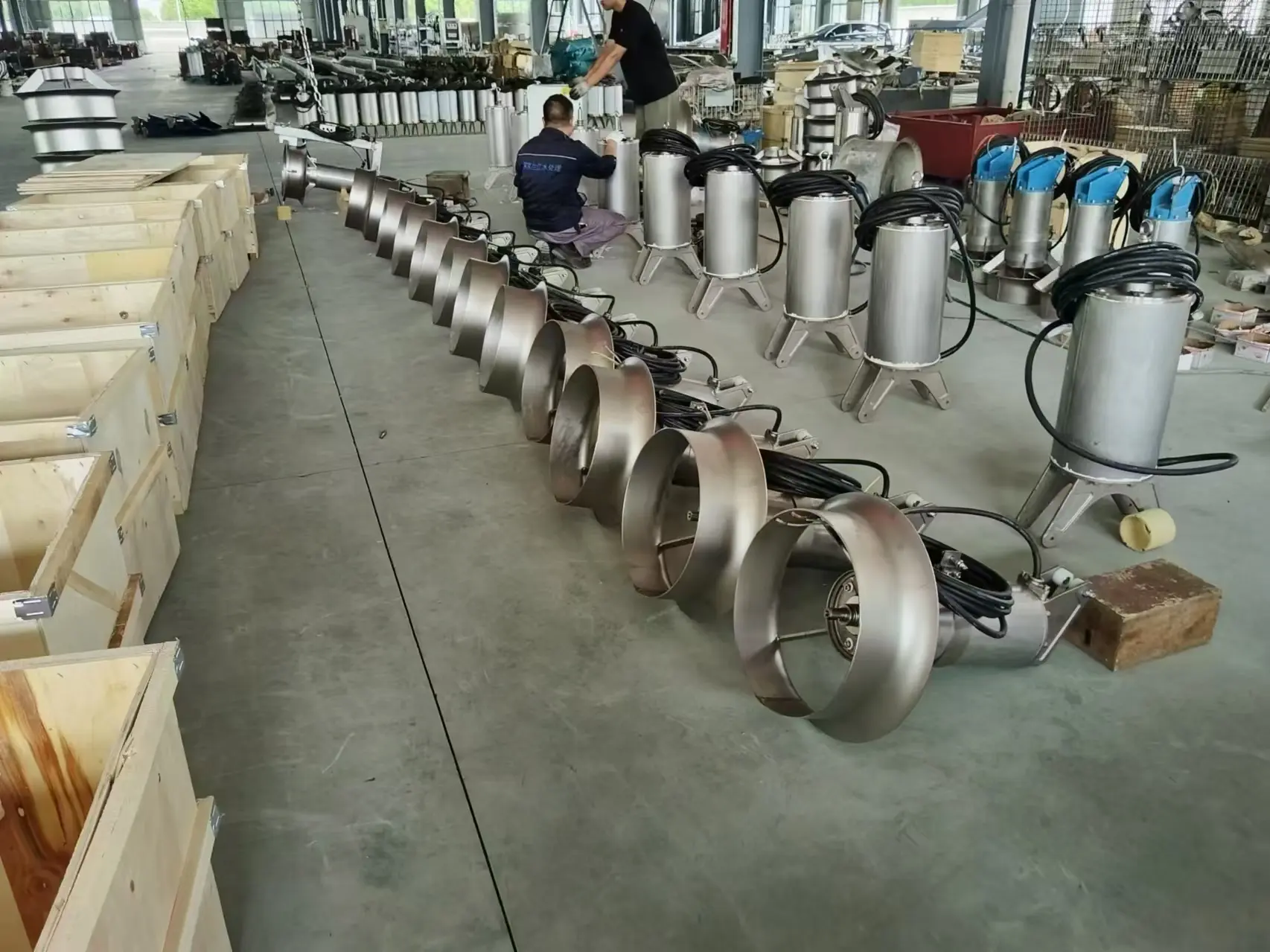 潛水攪拌機廢水