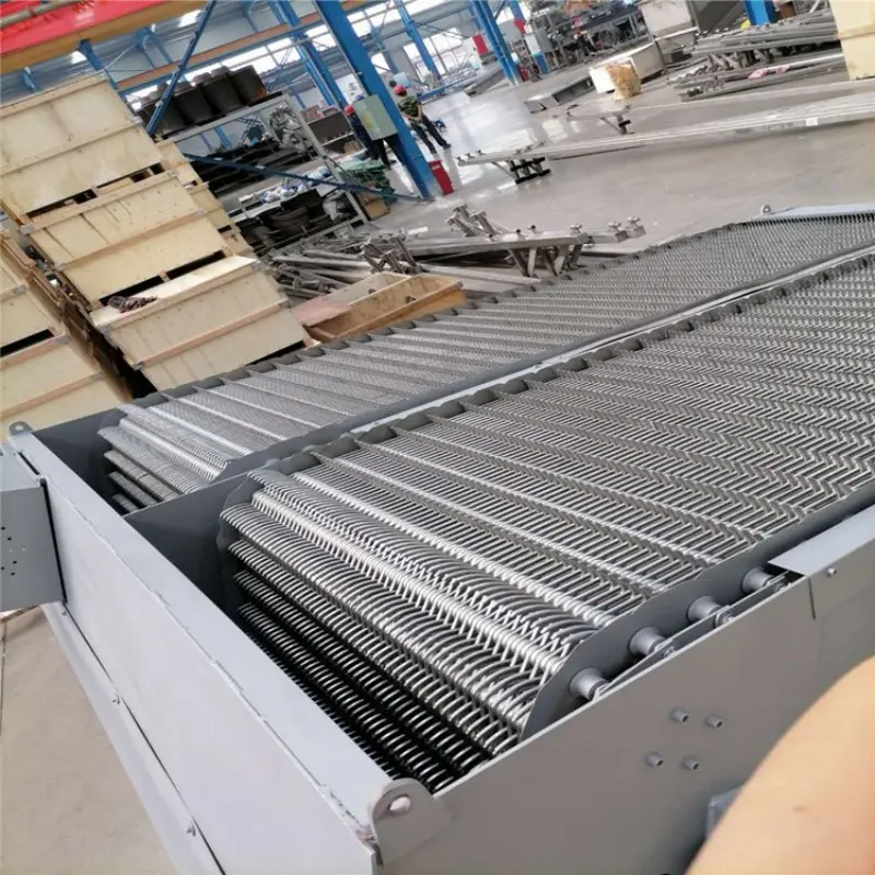 Stainless steel rake mechanical grille