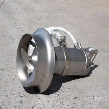 Stainless steel QJB submersible mixer for sewage plant