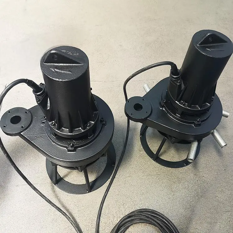 Industrial diving centrifugal aerator