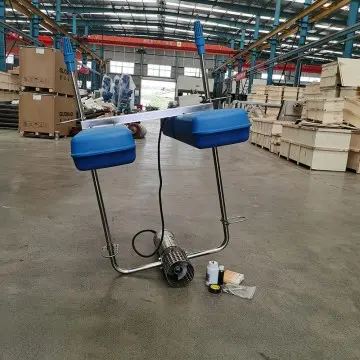 Stainless steel buoy push flow aerator for aquaculture