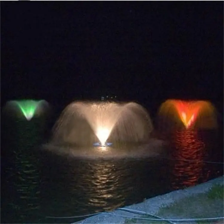 Fountain Aerator with Colored Lights