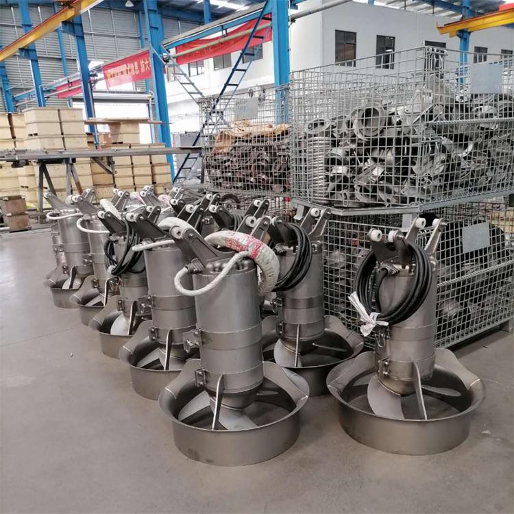 Submersible mixerdevice