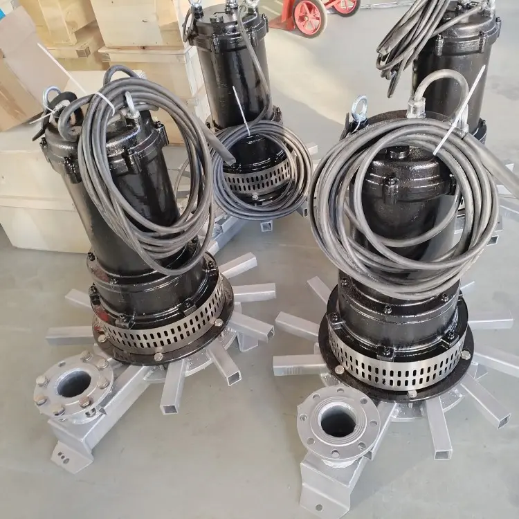 Sewage treatment aerator