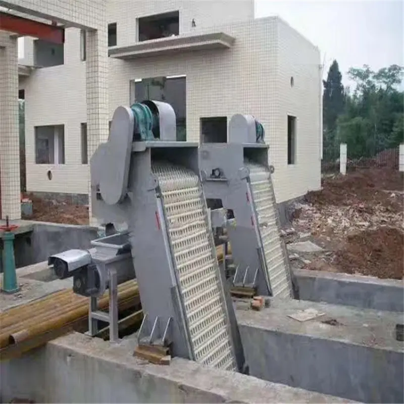 Solid-liquid separation grille decontamination machine